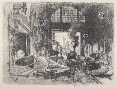 Herstellung von Propellerblättern von Joseph Pennell