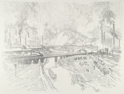 Munitionsstadt von Joseph Pennell