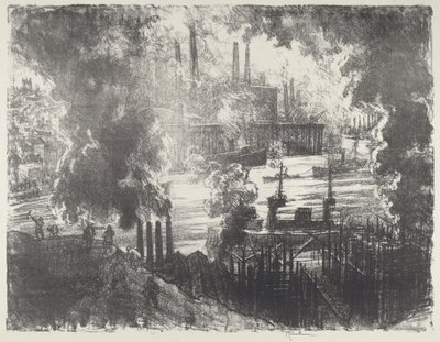 Munitionsfluss von Joseph Pennell