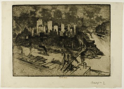 Pittsburgh, Nr. 3 von Joseph Pennell