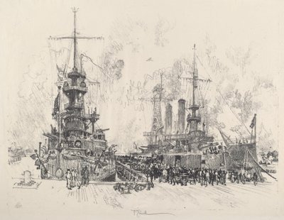 Wieder einsatzbereit, 1917 von Joseph Pennell