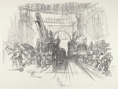 Bereit für den Krieg, 1916 von Joseph Pennell