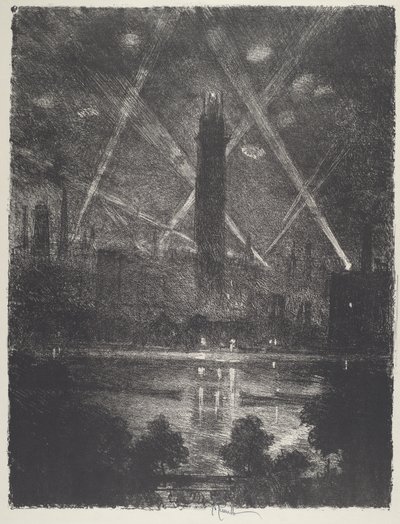 Schuss von Joseph Pennell