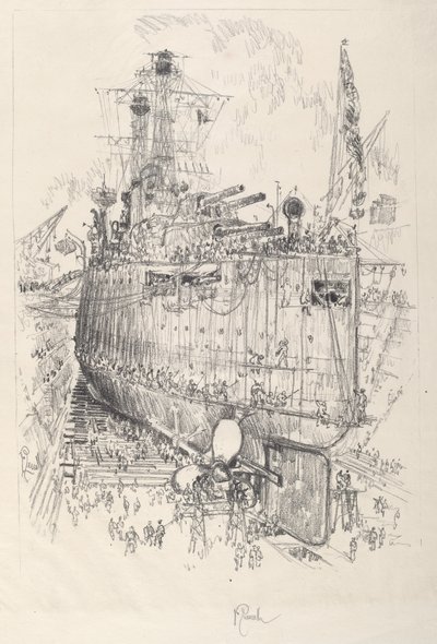 Die Ameisen, 1917 von Joseph Pennell