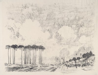 Das Einschiffungslager, der klassische Hain von Joseph Pennell