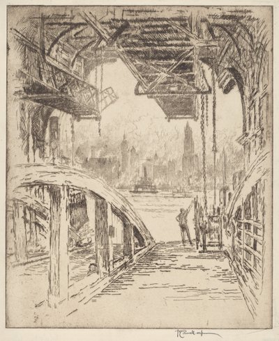 Das Fährhaus von Joseph Pennell