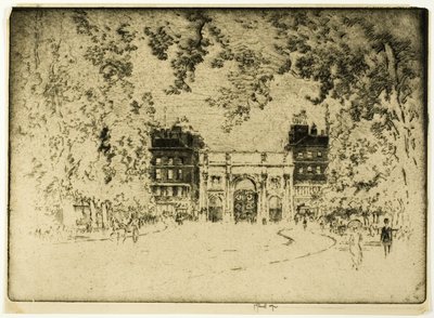 Der Marble Arch von Joseph Pennell