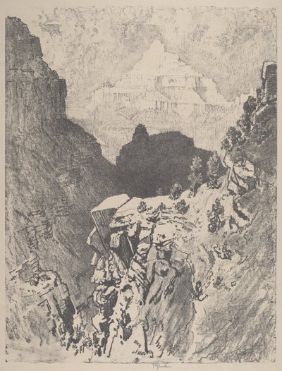 Der Tempel von Joseph Pennell