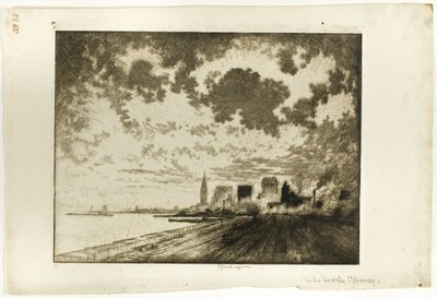 Die Gleise, Chicago von Joseph Pennell