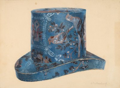 Hutschachtel, ca. 1939 von Joseph Rothenberg