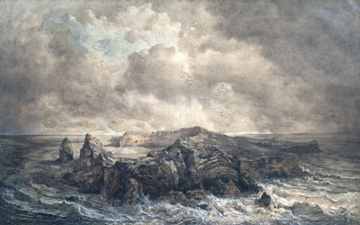 Die Insel St. Paul im Indischen Ozean von Joseph Selleny