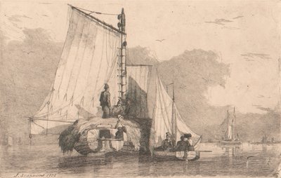 Boote bei Braydon, 1825 von Joseph Stannard