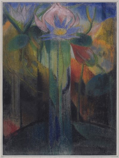 Dschungel Laub, ca. 1918-9 von Joseph Stella