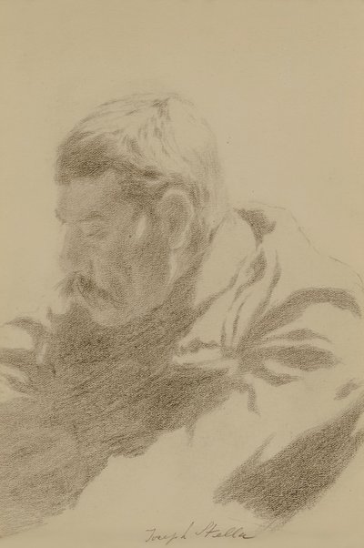 Ruhender Mann von Joseph Stella