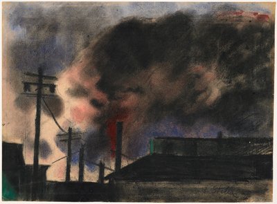 Pittsburgh Fabrikszene von Joseph Stella