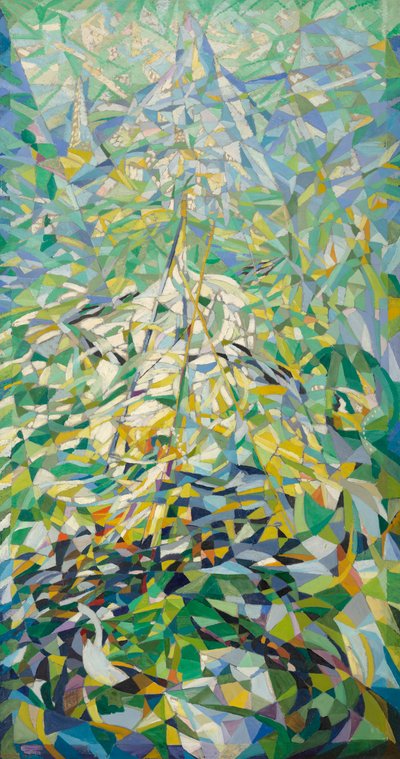 Frühling (Die Prozession) von Joseph Stella
