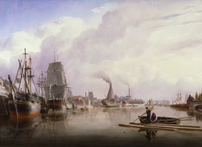 Bristol Hafen von Joseph Walter