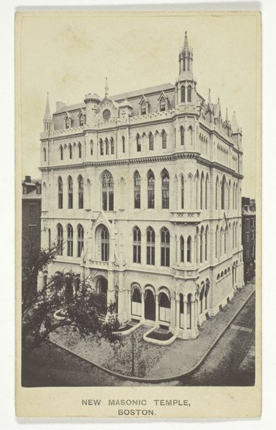 Neuer Freimaurertempel, Boston von Joseph Ward
