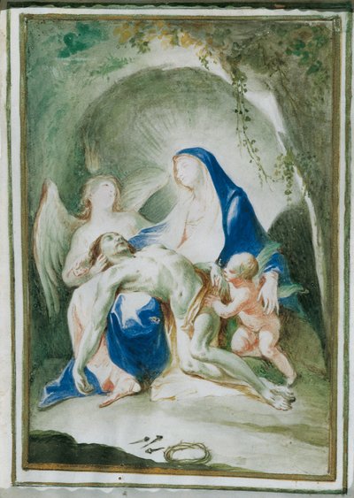 Maria mit dem Leichnam Christi von Joseph Winterhalder d. J.