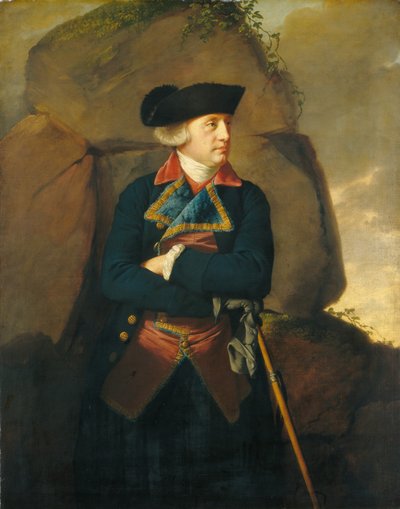 Porträt eines Gentlemans von Joseph Wright