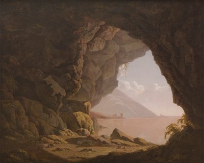 Höhle bei Neapel von Joseph Wright of Derby