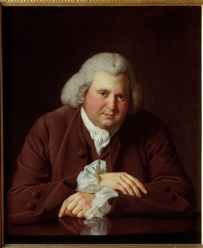 Porträt von Erasmus Darwin von Joseph Wright of Derby