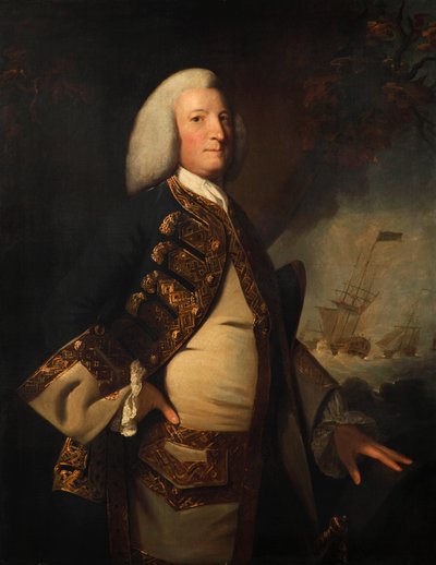 Admiral Sir George Anson von Joshua (style of) Reynolds
