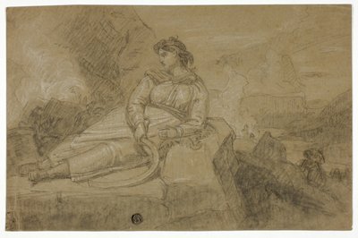 Liegender Schnitter von Joshua Cristall