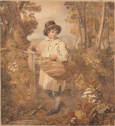 Junger Holzfäller von Joshua Cristall