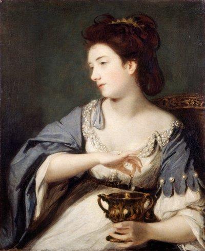 Kitty Fisher als Kleopatra von Joshua Reynolds