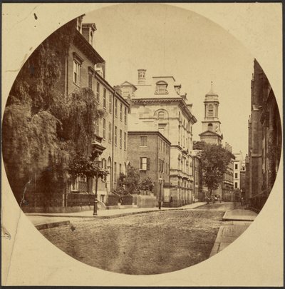 Chauncy Street von Exeter Place von Josiah Johnson Hawes