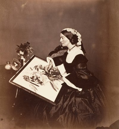 Die Gräfin Canning, Kalkutta, 1861 von Josiah Rowe