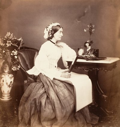 Die Gräfin Canning, Kalkutta, 1861 von Josiah Rowe