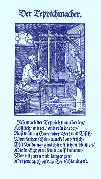 Teppichmacher von Jost Amman