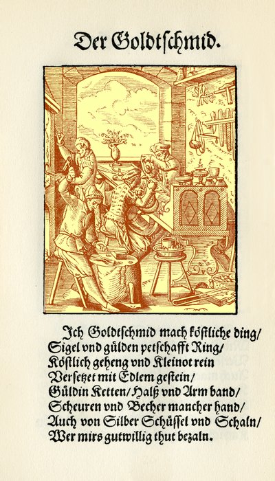 Goldschmied von Jost Amman