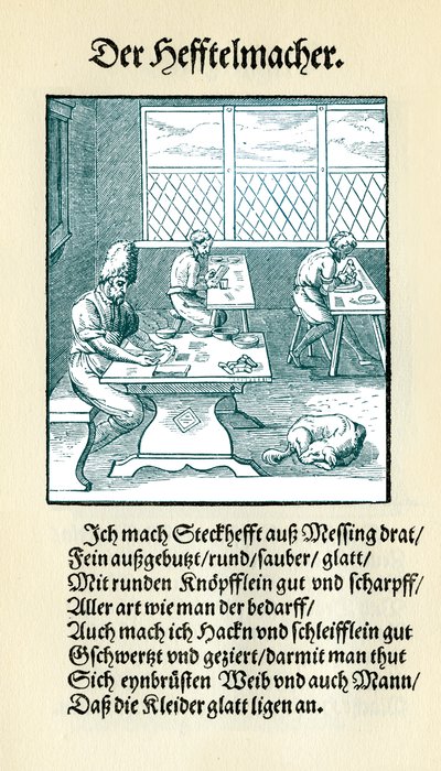 Haken- und Schnallenmacher von Jost Amman