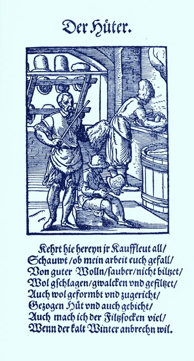 Modistin von Jost Amman