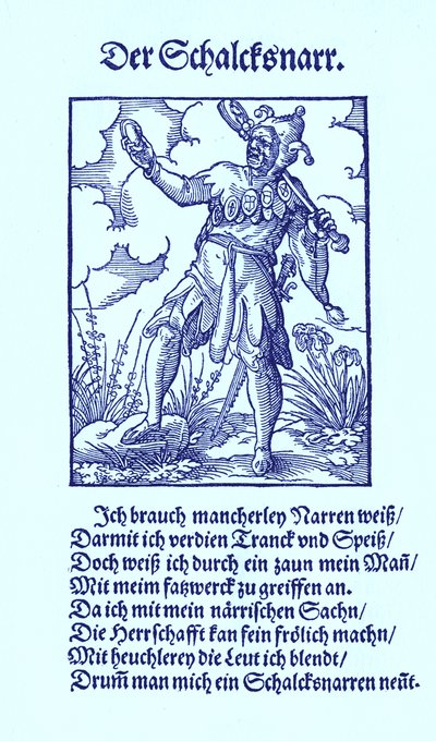 Scherzkeks / Narr von Jost Amman