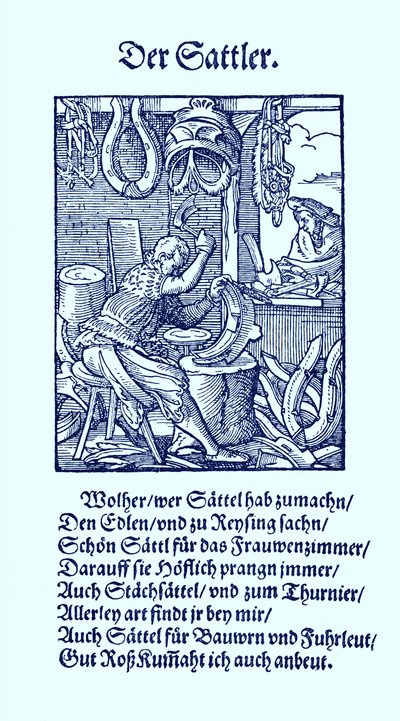 Sattler von Jost Amman