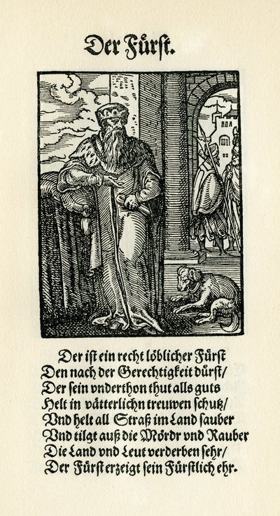 Souveräner Fürst von Jost Amman
