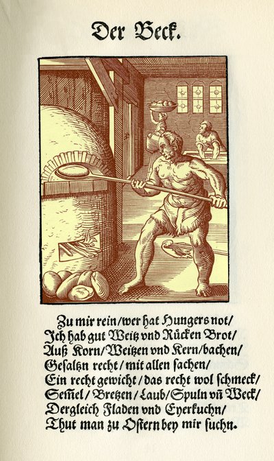 Der Bäcker von Jost Amman