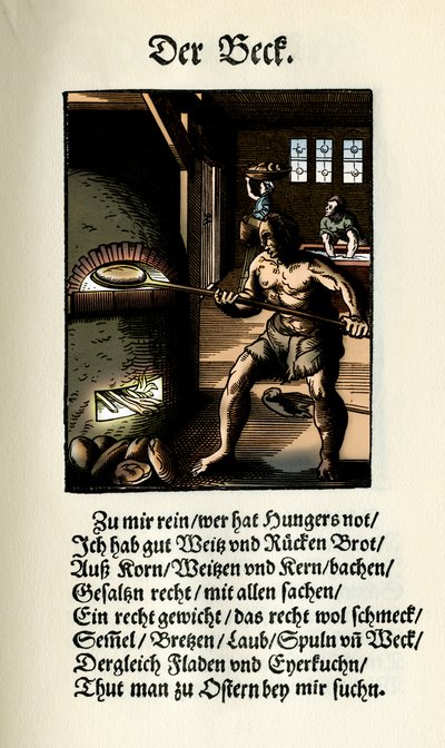 Der Bäcker von Jost Amman