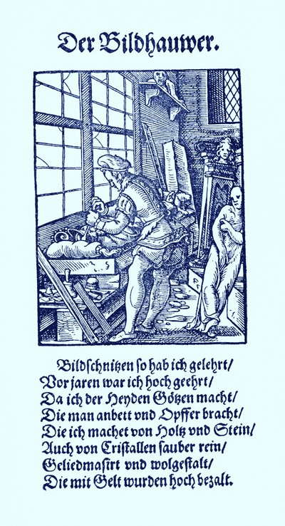 Der Bildhauer von Jost Amman
