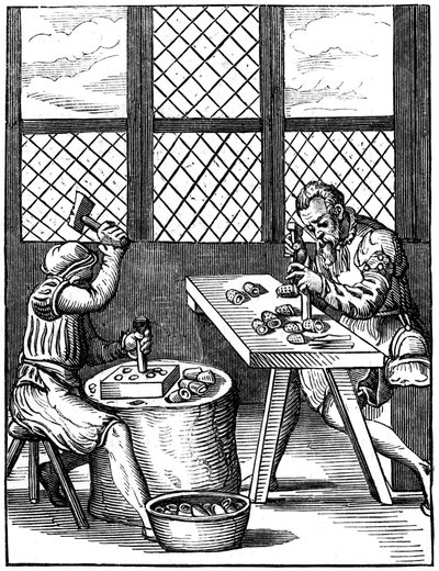 Fingerhutmacher, 16. Jahrhundert von Jost Amman