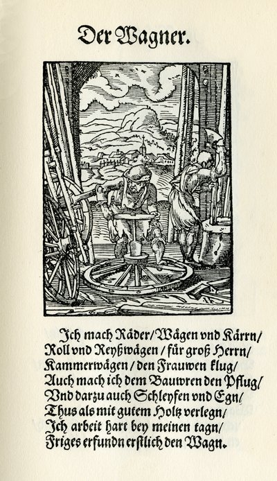 Wagenbauer von Jost Amman