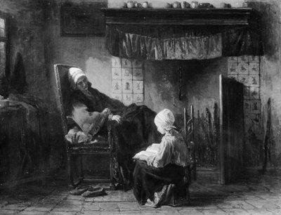 Großmutters Schatz von Jozef Israëls