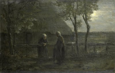Nachbarschaftstratsch von Jozef Israëls