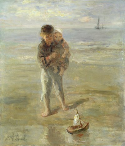 Das Spielzeugboot von Jozef Israëls