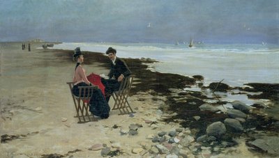 Ferien am Meer, 1888 von Jozef Wodzinski