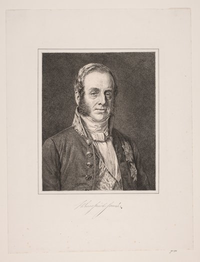 Generalpostdirektor Graf S. Danneskjold-Samsøe von Jørgen Roed